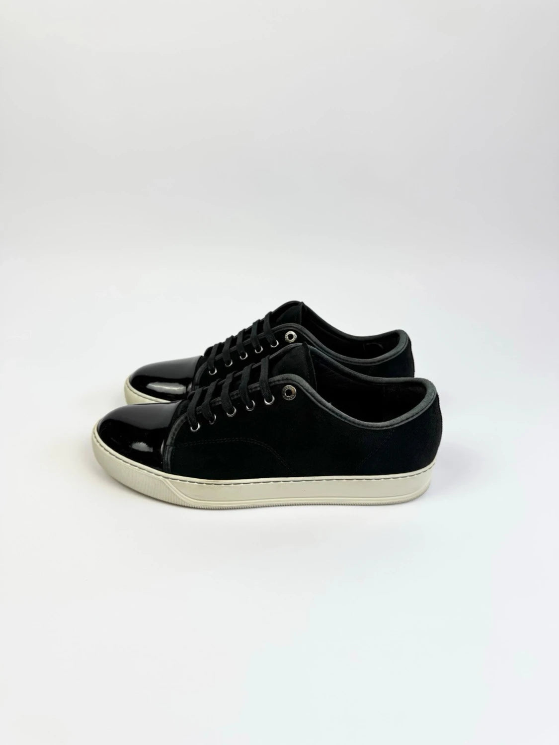 Lanvin DBB1 Patent Captoe Sneaker