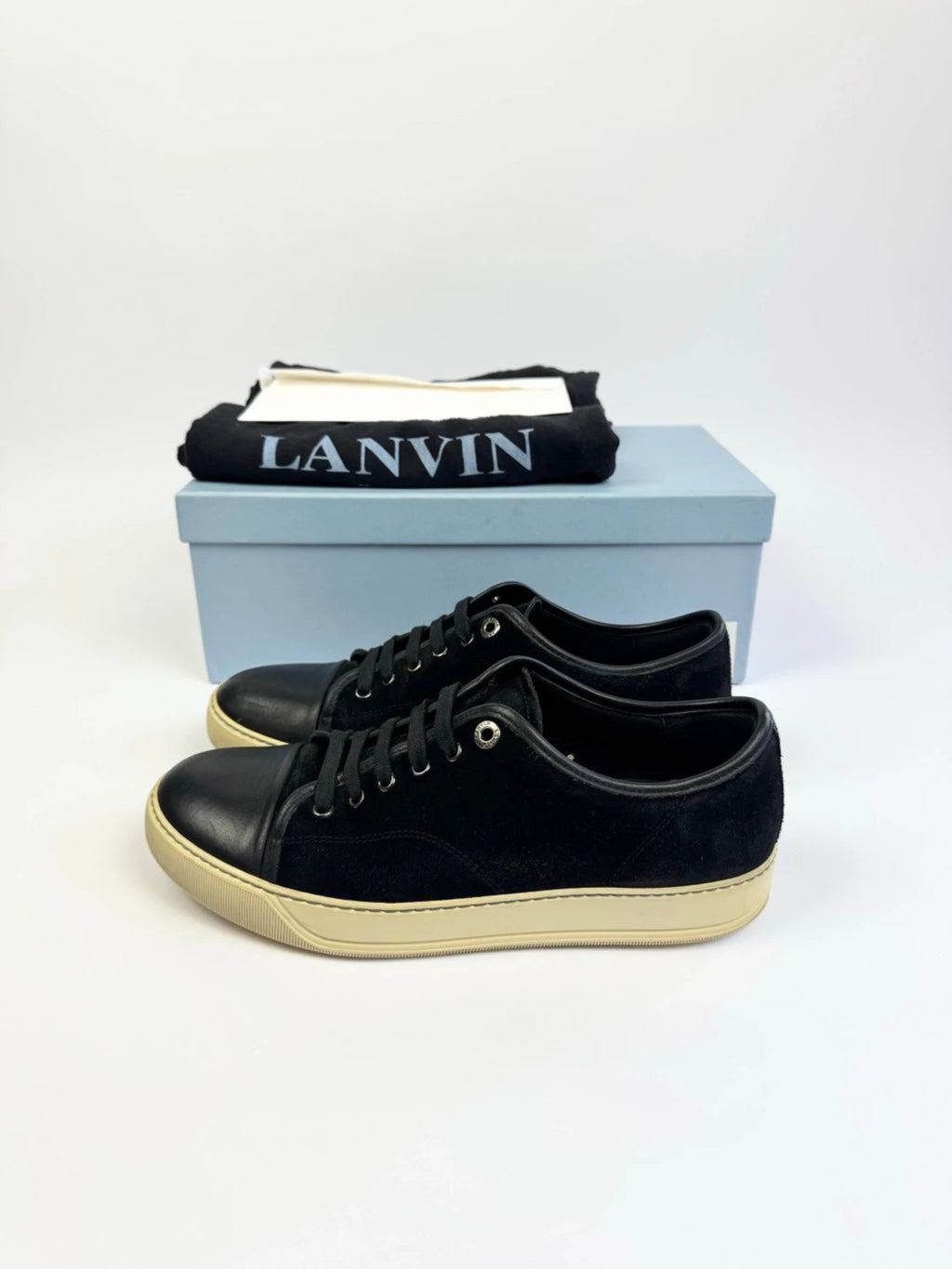Lanvin DBB1 Nappa Captoe Sneaker