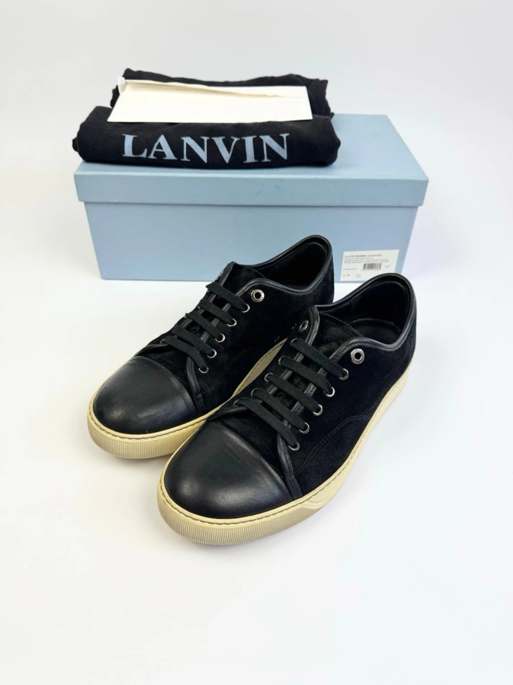 Lanvin DBB1 Nappa Captoe Sneaker