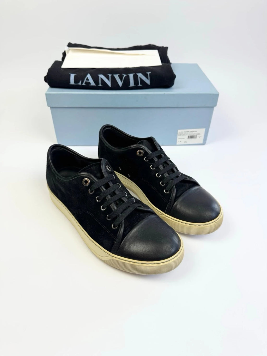 Lanvin DBB1 Nappa Captoe Sneaker
