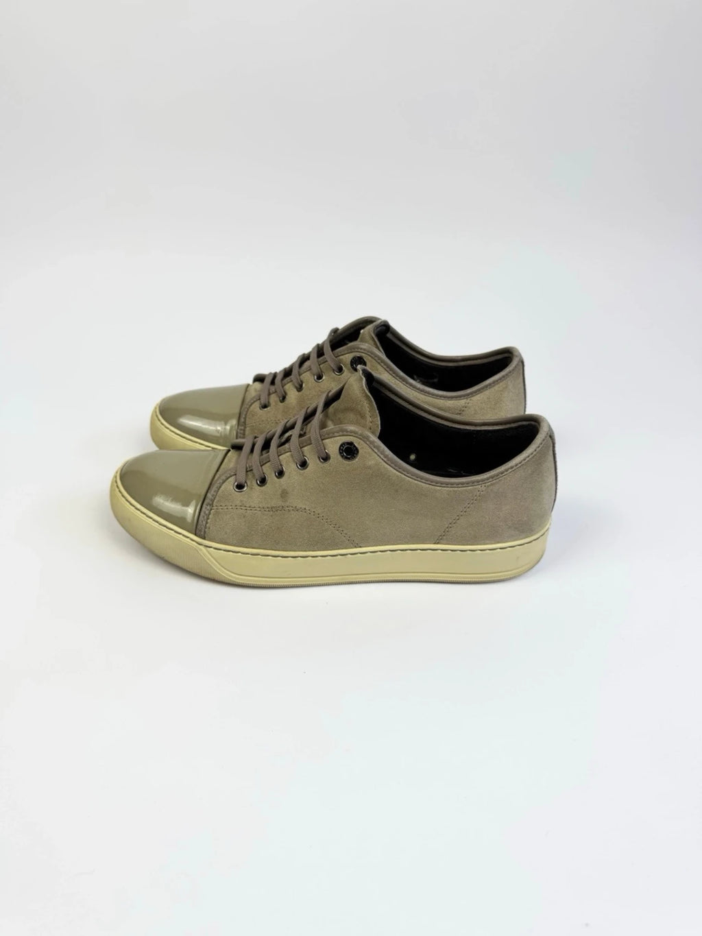 Lanvin DBB1 Patent Captoe Sneaker